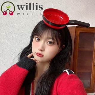 Willis ที่คาดผมอาหารจําลอง สร้างสรรค์ เด็กไข่ดาว การ์ตูน เด็กผู้หญิง ตลก ที่คาดผม สไตล์เกาหลี Headwear