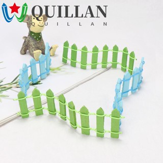 Quillan พร็อพไม้จําลอง ขนาดเล็ก แฮนด์เมด สําหรับตกแต่งสวน 10 ชิ้น