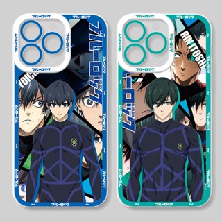 เคสโทรศัพท์ OPPO นิ่ม ใส น่ารัก อะนิเมะ สีฟ้า ล็อค