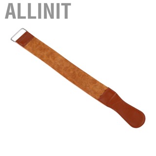 Allinit Cow Leather Manual Strop Straight Barber Shaving Razor  Sharpen Strap ML