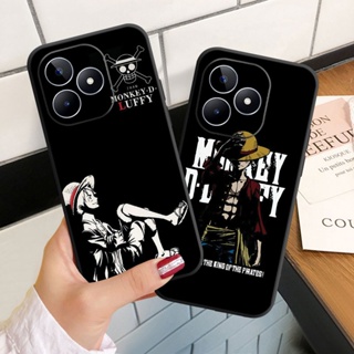 เคสโทรศัพท์มือถือ ซิลิโคนนุ่ม ลายการ์ตูนวันพีซ สําหรับ Realme C53 C55 11 Pro Plus Pro+