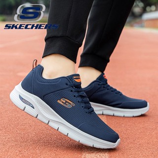 Skechers_ GOWALK ArchFit รองเท้าผ้าใบลําลอง แบบผูกเชือก ข้อสั้น คุณภาพสูง แฟชั่นฤดูร้อน สําหรับผู้ชาย และผู้หญิง