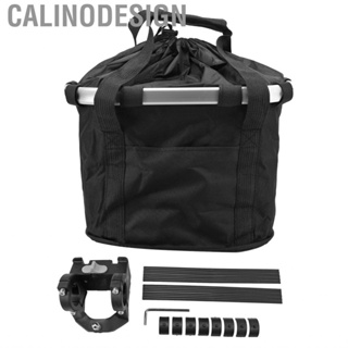 Calinodesign Detachable Bike   Quick Release Foldable Handlebar Small Pet Carrier for Picnic Camping Cycling