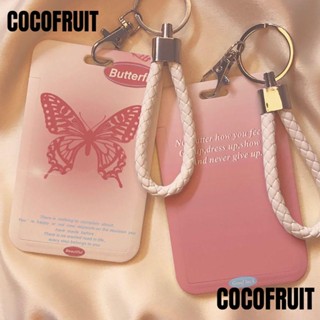 Cocofruit กระเป๋าใส่บัตรเครดิต บัตรเครดิต พลาสติก ลายการ์ตูน สําหรับเด็กผู้ชาย และเด็กผู้หญิง