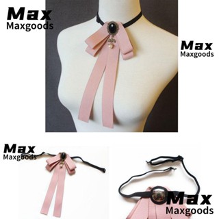 Maxg เนคไทโบว์ ไดอะโมด สวยหรู ผู้หญิง สาว ๆ ที่สง่างาม Cravat