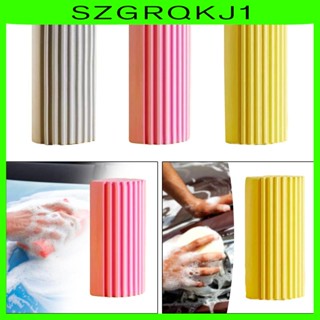 [szgrqkj1] ฟองน้ํา Pva หนา ทนทาน อเนกประสงค์ สําหรับทําความสะอาดเฟอร์นิเจอร์ รถยนต์ 5 ชิ้น