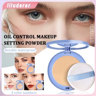 Sace Lady Oil-Control Compact Powder Foundation Air Cushion กันน้ำ Matte Face Powder Bedak Original HO