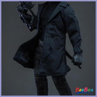 [Szgqmyyx2] ฟิกเกอร์ Trench Coat สเกล 1:12 พร้อมเข็มขัด สไตล์คลาสสิก 6 นิ้ว อุปกรณ์เสริมแฟชั่น สําหรับผู้ชาย