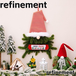 Refinement โนมคริสต์มาส แบบพลาสติก ไร้หน้า สําหรับแขวนตกแต่งบ้าน