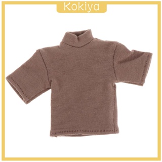 [Kokiya] เสื้อยืดแขนสั้น แฮนด์เมด ขนาดเล็ก 1/12 สําหรับตุ๊กตา ฟิกเกอร์ 6 นิ้ว