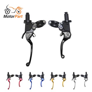 MOTOPARTS SHOP 1Pair CNC Aluminum Motorcycle L/R Brake Clutch Lever Handlebar Set