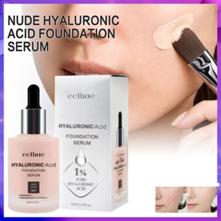 Eelhoe Nude Hyaluronic acid รองพื้นเนื้อลิขวิด ปกปิดเรียบเนียน อย่างมืออาชีพ ดูไร้ที่ติ รองพื้นเนื้อลิขวิด รองพื้นเนื้อลิขวิด รองพื้นเนื้อลิขวิด กรดไฮยารูลอนิก