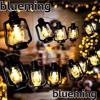 Blueming2 สายไฟหิ่งห้อย รูปตะเกียงรามาดอน ใช้แบตเตอรี่ กันน้ํา สไตล์เรโทร สําหรับตกแต่งบ้าน