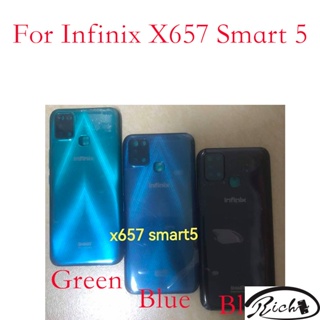 ใหม่ ฝาครอบแบตเตอรี่ด้านหลัง สําหรับ Infinix X657 Smart 5 Smart 6 X6511 X6511B