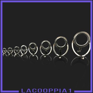 [Lacooppia1] คันเบ็ดตกปลา เซรามิค คาร์บอน สเตนเลส 8 ขนาด 8 ชิ้น