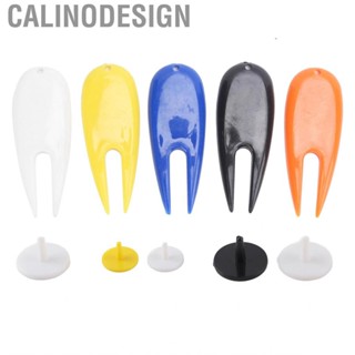 Calinodesign Durable Plastic Golfing Ball Score Marker  Golfer Pitch  Divot Device