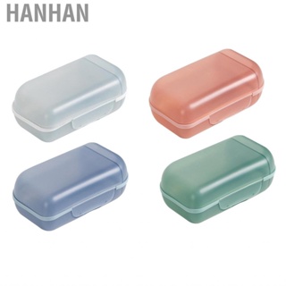 Hanhan Travel Soap Holder Stylish Lightweight Multipurpose Portable Dish with Lid for Home