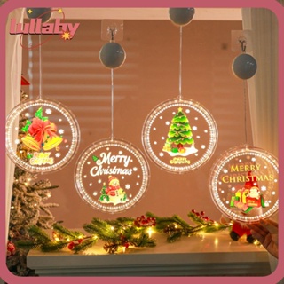 Lullaby โคมไฟแขวน LED รูปสโนว์แมน ทรงกลม สําหรับตกแต่งบ้าน ต้นคริสต์มาส