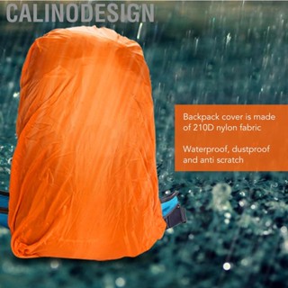 Calinodesign Backpack Rain Cover  Dust Proof Foldable Nylon Safety Reflective for 30 To 40L