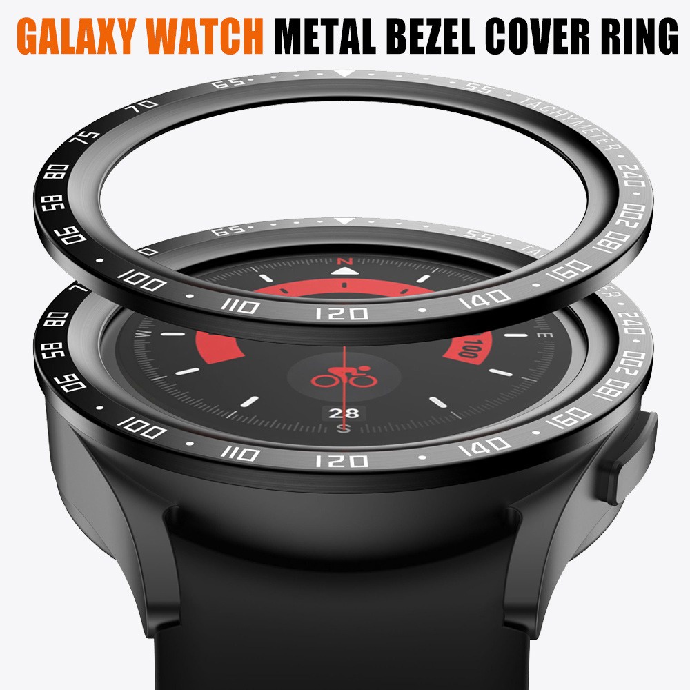 แหวนโลหะสเตนเลส ป้องกันรอย สําหรับ Samsung Galaxy Watch 6 40 มม. 44 มม. Galaxy 6 classsic 43 มม. 47 มม.