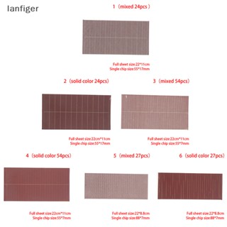 Lanf สติกเกอร์กระดาษฟอสฟอรัส ลายเปลวไฟ อุปกรณ์เสริม EN