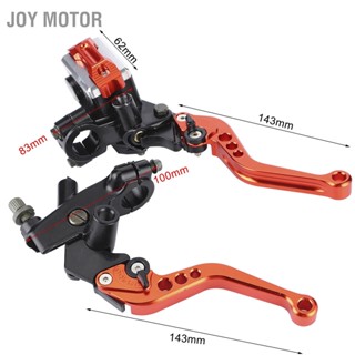 JOY Motor 1 คู่ 7/8 "(22 มม.) Universal รถจักรยานยนต์คลัทช์เบรค Master ถังอ่างเก็บน้ำ Levers