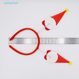 【tuilieyfish】เครื่องประดับผม รูปซานตาคลอส สโนว์แมน กวางเอลก์ สําหรับตกแต่งต้นคริสต์มาส ปีใหม่【IH】