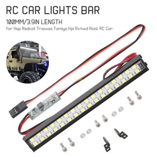 Youn แถบไฟ LED 32 ดวง สําหรับรถไต่หินบังคับ รถบรรทุกบังคับ TRX4 Axial SCX10 Arrma Redcat HSP HPI 1 10 1 8