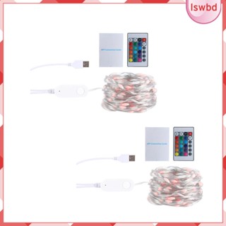 [lswbd] สายไฟหิ่งห้อย LED รูปลูกโลก USB สําหรับบาร์ และหลังคา