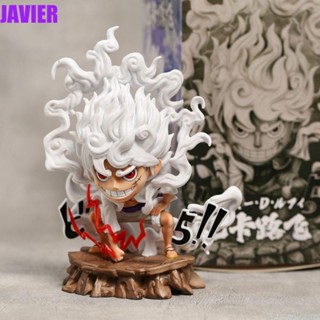 Javier โมเดลฟิกเกอร์ อนิเมะ Luffy Gear 5 Nika Luffy Gear 5 Nika Statue Sun God Nika Luffy 20 ซม. ของเล่น ของขวัญวันเกิด สําหรับเด็ก