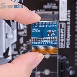 [superecho.th] บอร์ดวงจรควบคุมหน้าจอ LCD SSD1306 อินเตอร์เฟซ SPI 64x48 พิกเซล 7 Pin 0.66 นิ้ว [superecho.th]