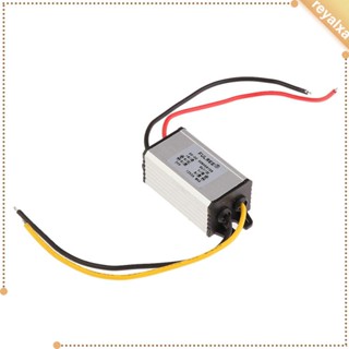 [Reyalxa] อุปกรณ์แปลงพาวเวอร์ซัพพลาย DC 24V เป็น 12V 2A 24W สําหรับรถยนต์