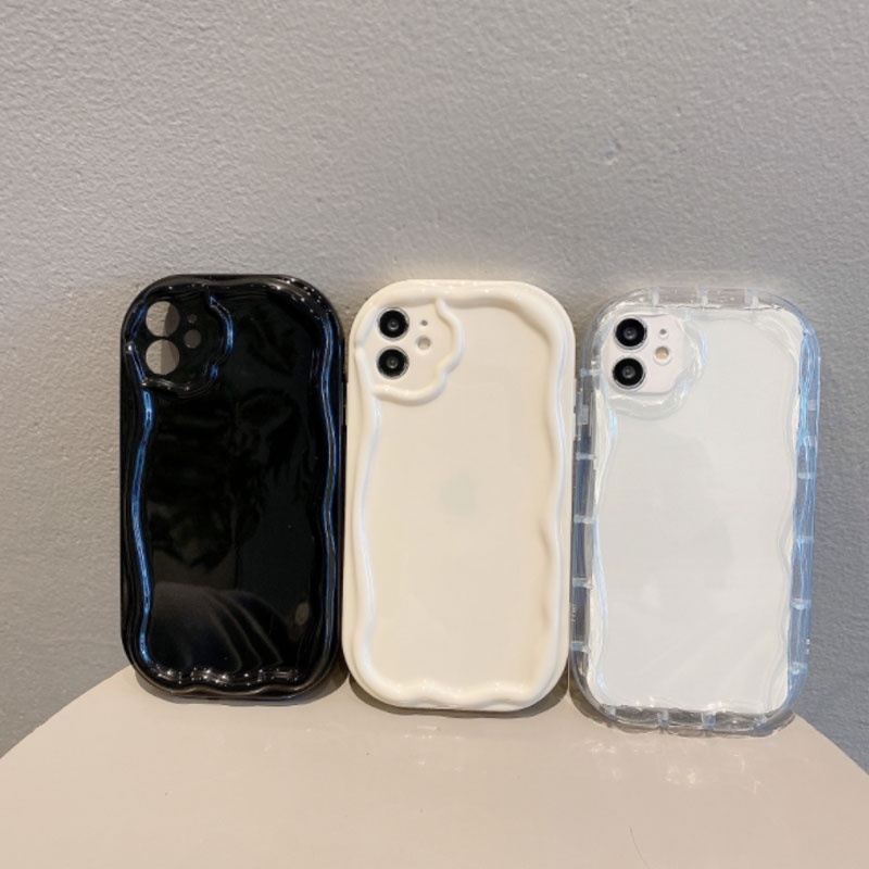 สําหรับredmiหมายเหตุ13 Pro Plus Note13 Pro 12s 12 TurboสําหรับRedmi 13C 4G 12 13Rโค้งหยักกล้องเลนส์ป้องกันซิลิโคนนุ่มTPUเคสโทรศัพท์