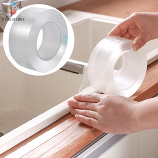 【TRSBX】Seam Strip Stickers Kitchen 3Meter Beautiful Sealing Tools Transparent