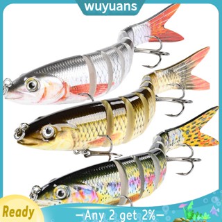 Wuyuans เหยื่อตกปลาปลอม 10 ซม. 10 กรัม 3 ชิ้น