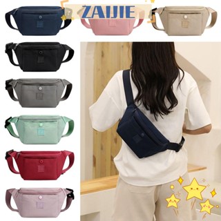 Zaijie24 กระเป๋าคาดเอว กันน้ํา Fanny Pack Crossbody