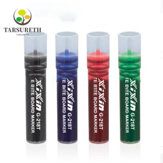 Tarsureth ปากกามาร์กเกอร์ หมึกไวท์บอร์ด พลาสติก ปลอดสารพิษ ลบง่าย ความจุสูง แบบเปลี่ยน สําหรับนักเรียน