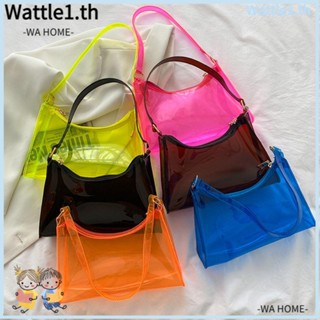 Wttle กระเป๋าสะพายไหล่ สีแคนดี้ แฟชั่นฤดูร้อน