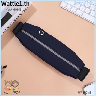 Wttle กระเป๋าคาดเอวลําลอง ขนาดใหญ่ เหมาะกับใส่โทรศัพท์มือถือ สําหรับผู้ชาย และผู้หญิง