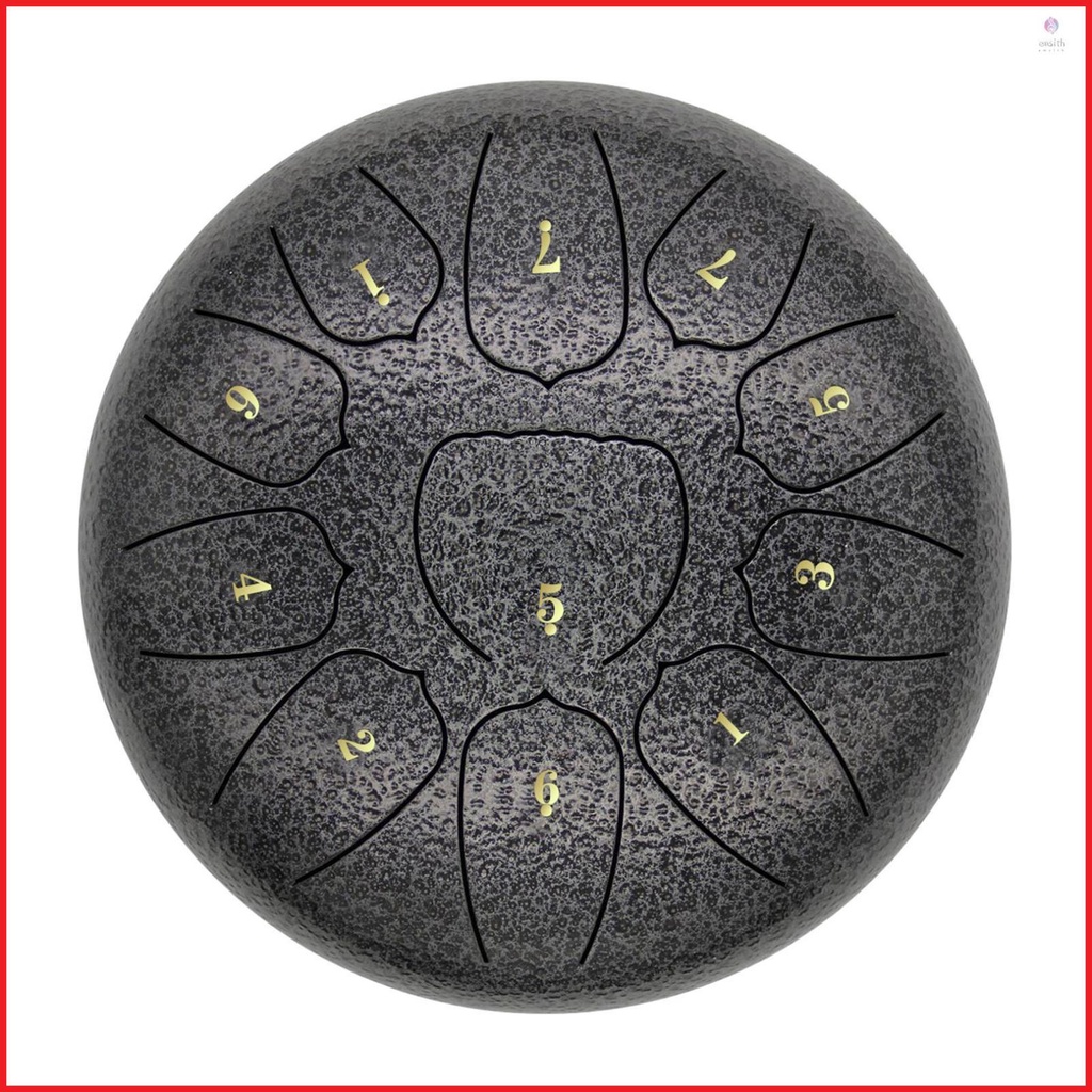Handpan Drum with Drum Mallet - 6 Inch Steel Tongue Drum for Meditation and Yoga