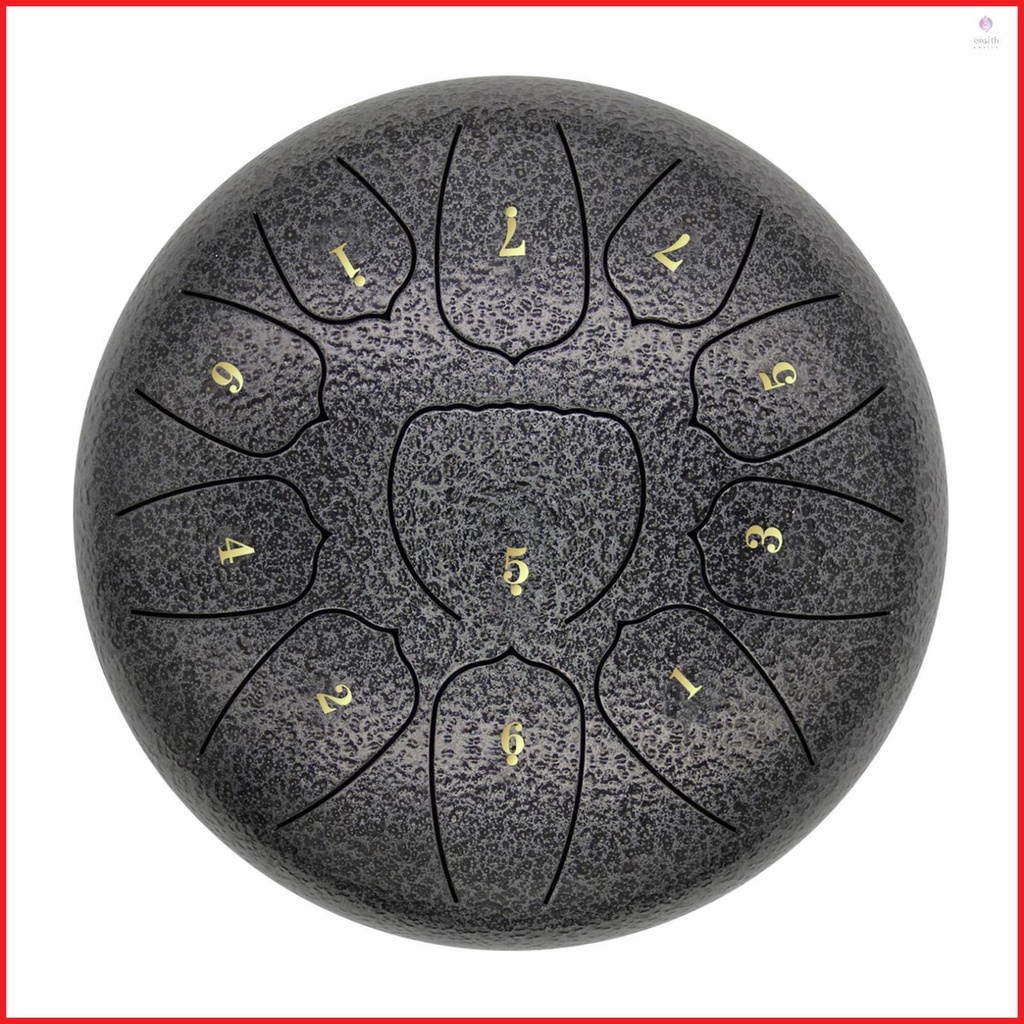 Handpan Drum with Drum Mallet - 6 Inch Steel Tongue Drum for Meditation and Yoga