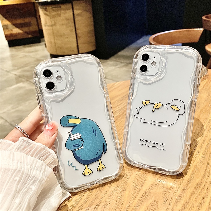เคสโทรศัพท์มือถือแบบนิ่ม ลายเป็ดคดเคี้ยว YW085N สําหรับ OPPO reno 8T 5G 3 4 5 6 7 8 9 10 4SE 4Z 5Z 5