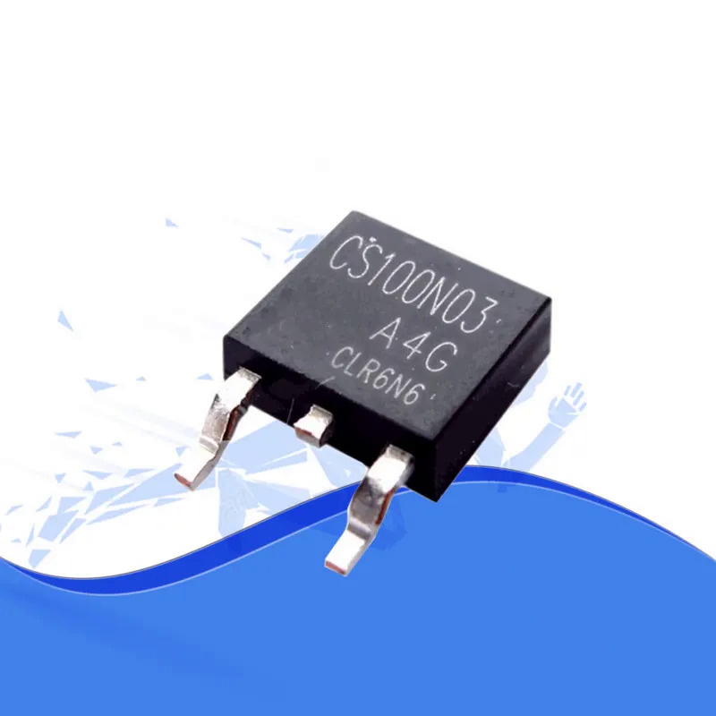 CS100N03 TO220 100N03 N ช่อง 100A 30V TO-220 MOS Field effect หลอดยี่ห้อใหม่ QAIF