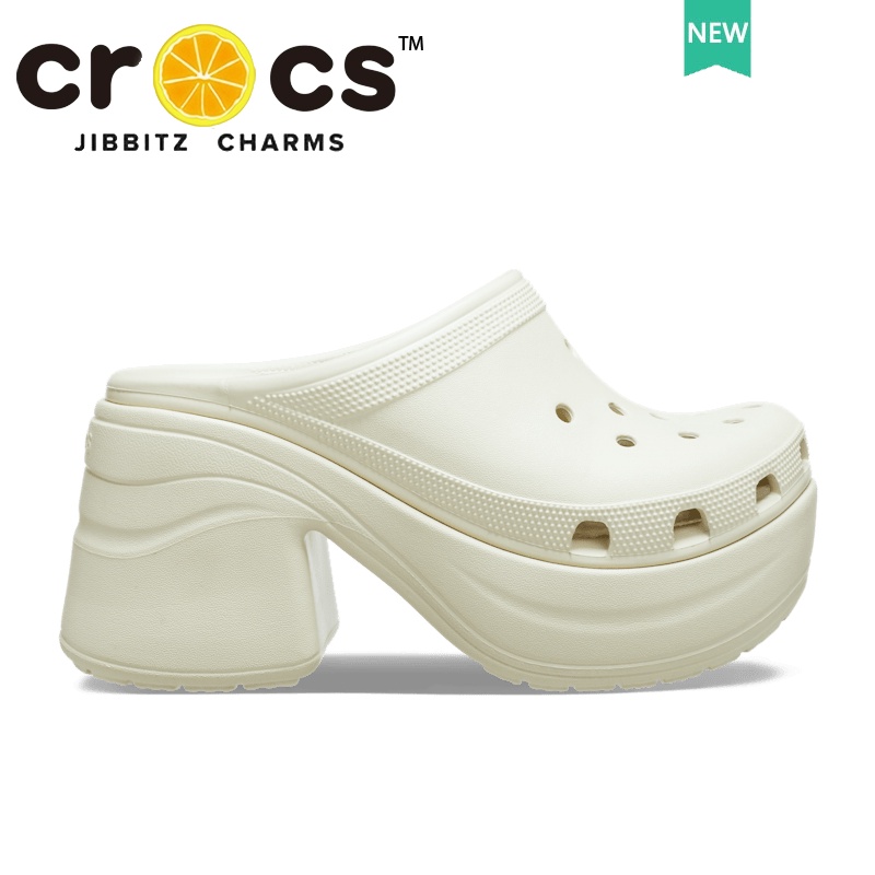 croc แท้ SIREN CLOG รองเท้ามีส้น รองเท้าพื้นหนา #208547
