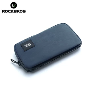 【TH Delivery】ROCKBROS กระเป๋าสตางค์ ใบยาว มีซิป อเนกประสงค์ 0.15 L ความจุขนาดใหญ่ แบบพกพา หลายสี