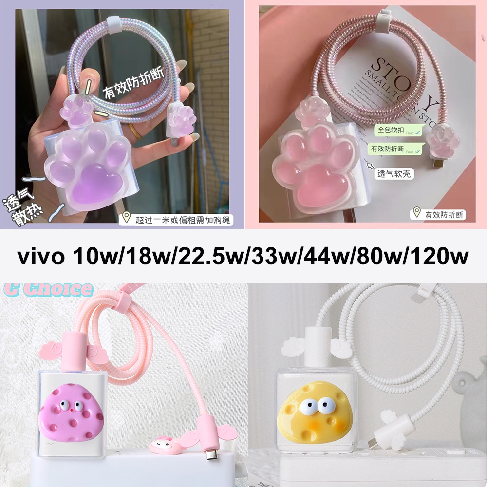 ชุดอุปกรณ์ป้องกันที่ชาร์จ 18w 44w Android Type C vivo v27 66W 80W V3330L0A0 V4440L0A1 สําหรับ vivo v