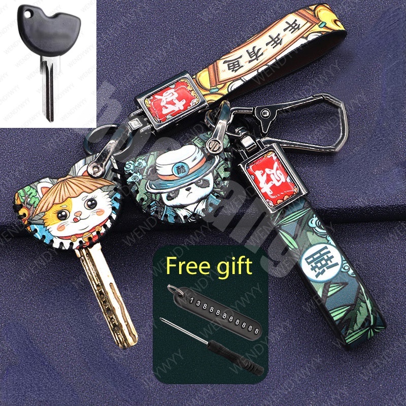 เคสกุญแจรีโมทรถยนต์หนัง PU สําหรับ Vespa S LX LXV GTS Sprint Primavera รถจักรยานยนต์