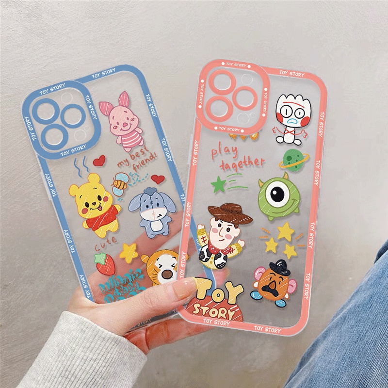 เคส OPPO Reno 10 Pro 8T 8Z F11 Pro เคสลายการ์ตูนออปโป้ A54 A18 6Z A77s A58 A74 A93 A98 A16 A17k 2F A38 A53 A57 A15 7Z