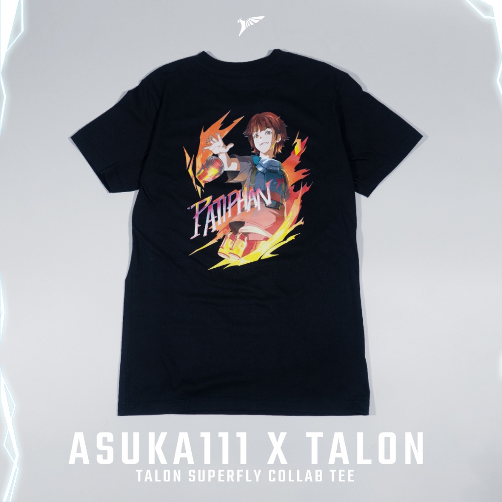 สีขาว a ASUKA111 x TALON - Talon Superfly Collab TeeS-5XL