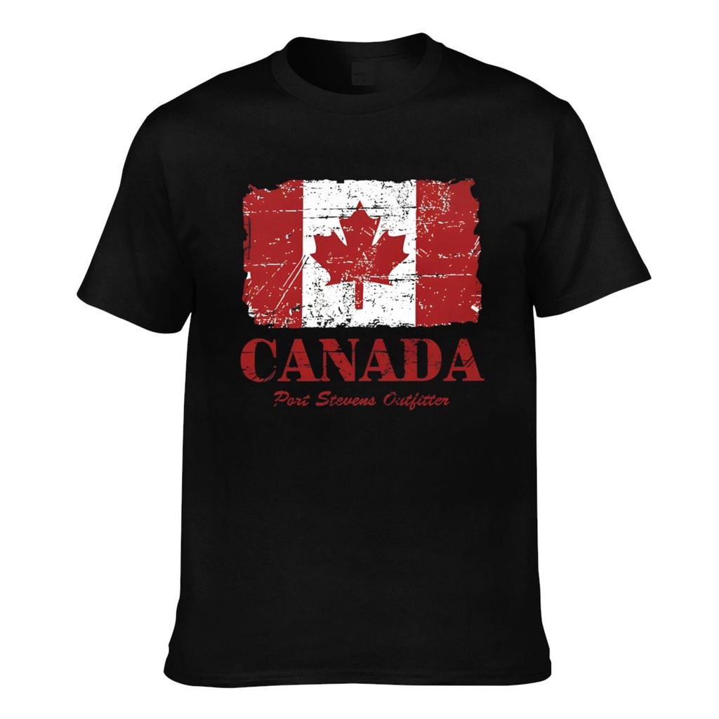 Canada Maple Leaf Flag Country Fashion Summer Tee